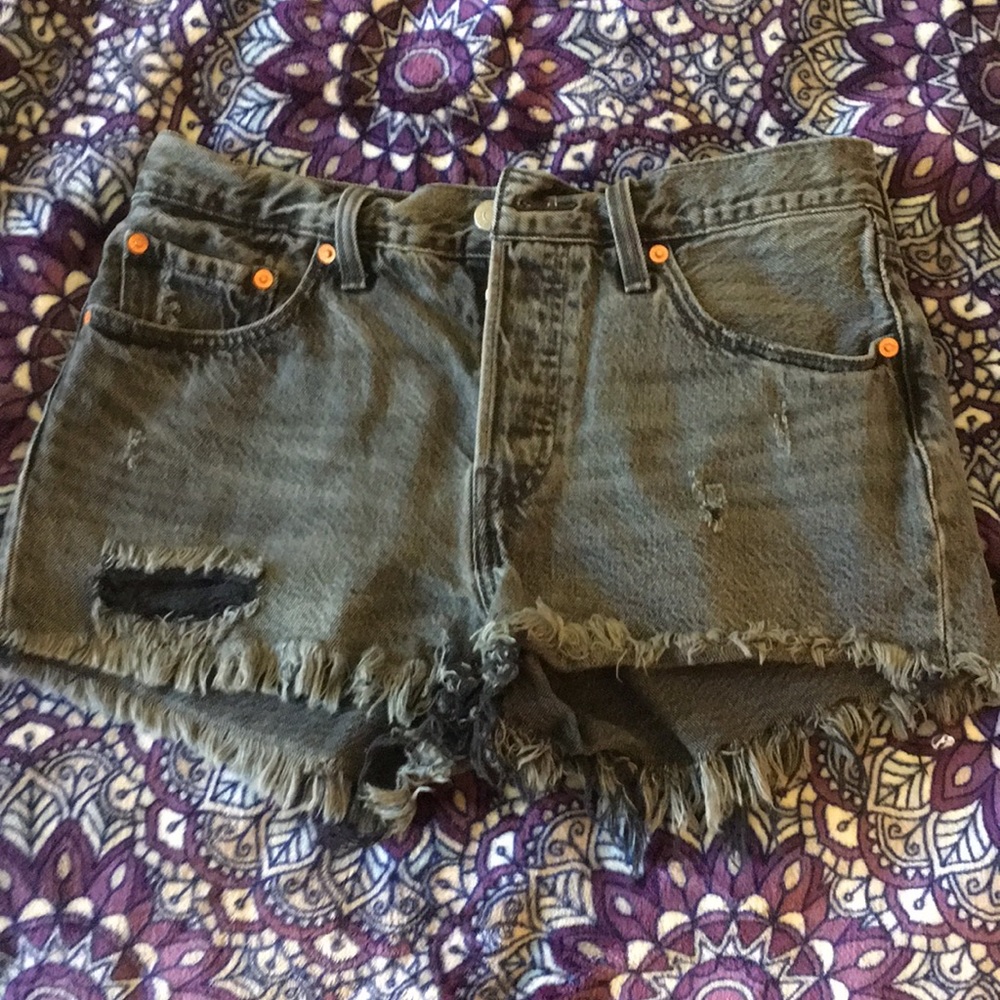 Levi’s high-waisted shorts